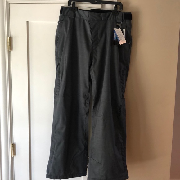 Karbon Pants Karbon Mens Helix Rock Ski Pant Charcoal Size L Poshmark